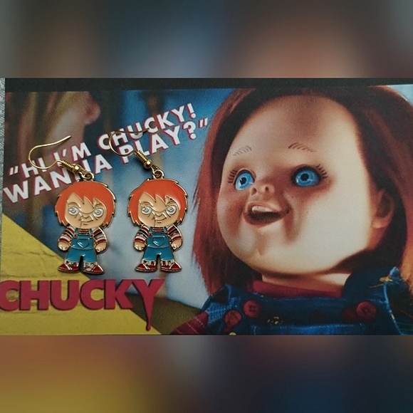 New Chucky Earrings 🎃 - Picture 4 of 7